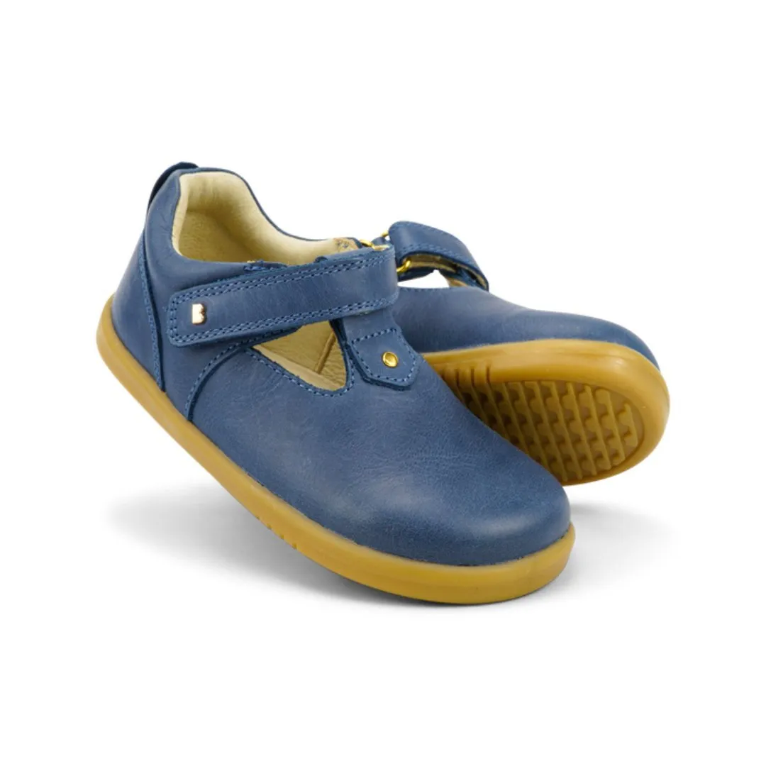 Bobux: I-Walk Louise T-Bar Shoes - Midnight