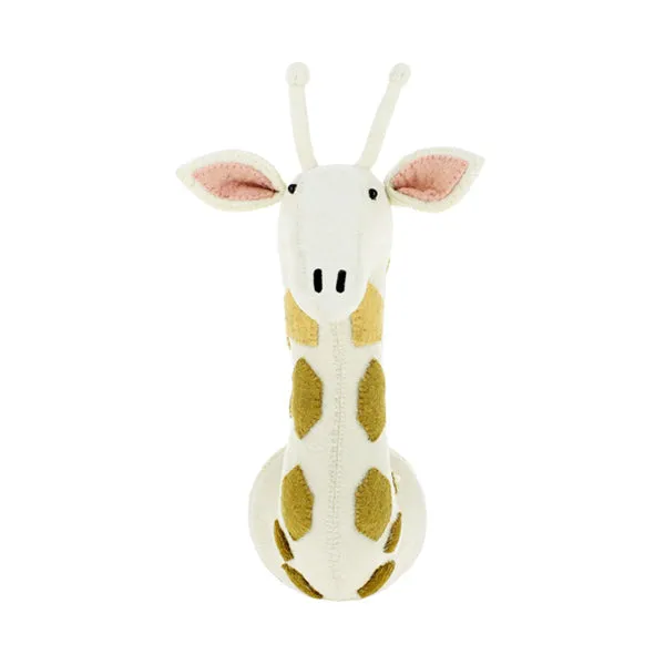Fiona Walker Animal Head – Giraffe Cream