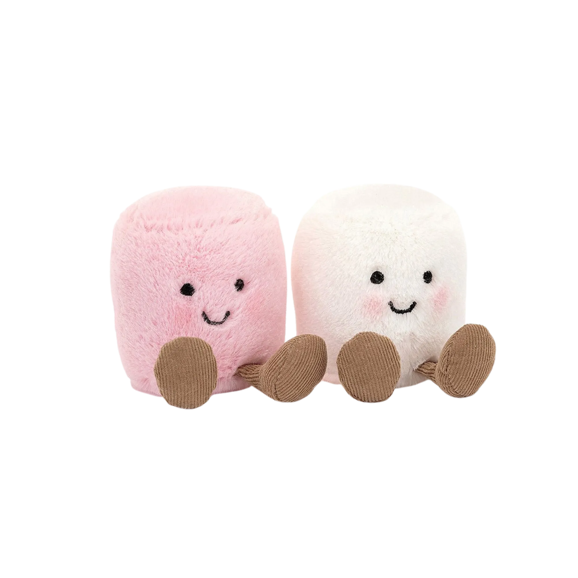 JELLYCAT Amuseable Pink and White Marshmallows