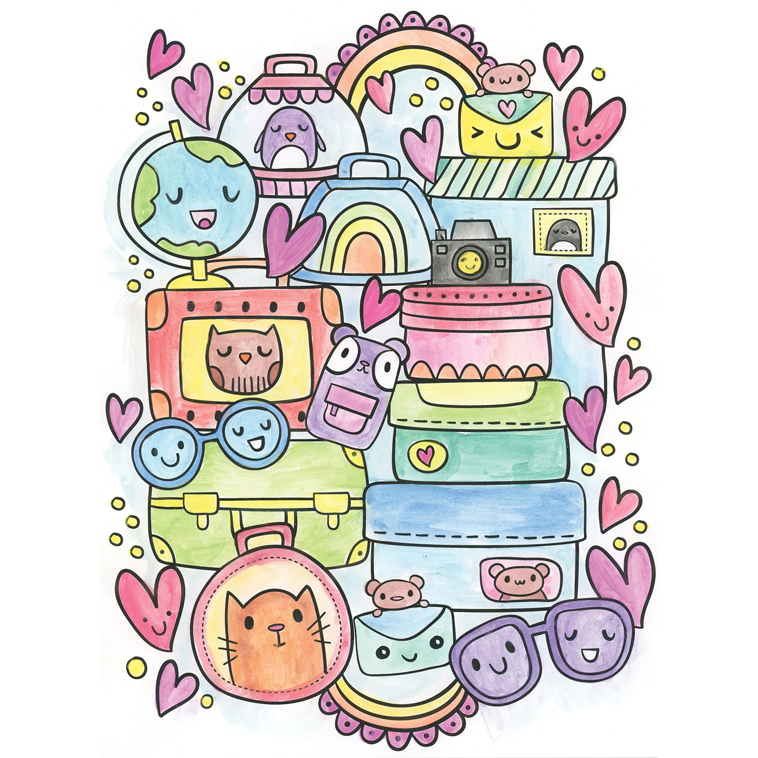 Klutz colouring cute