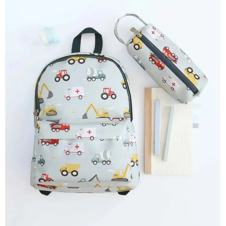Little Kids Backpack: Vehicles