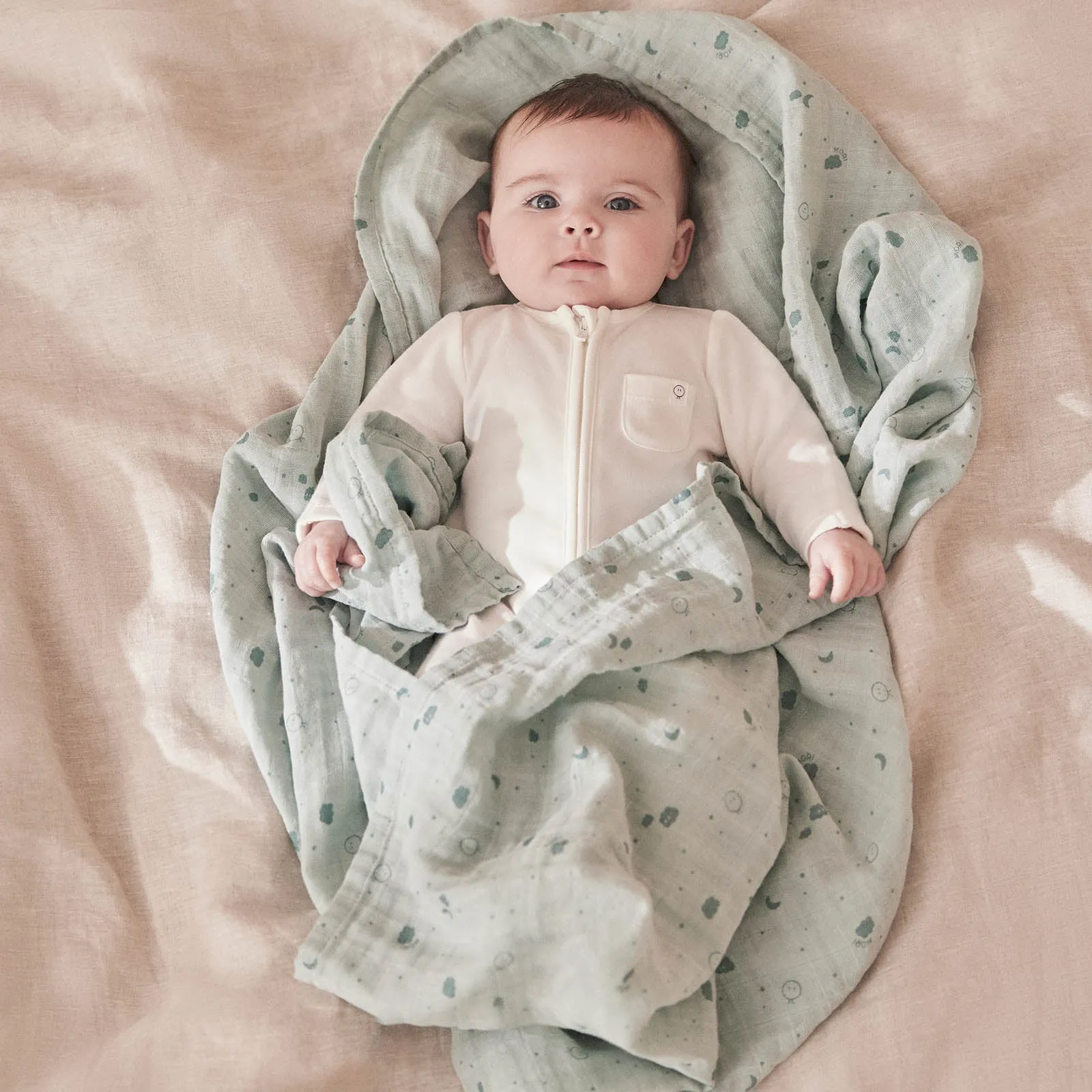 Pre-Washed Large Muslin Swaddle