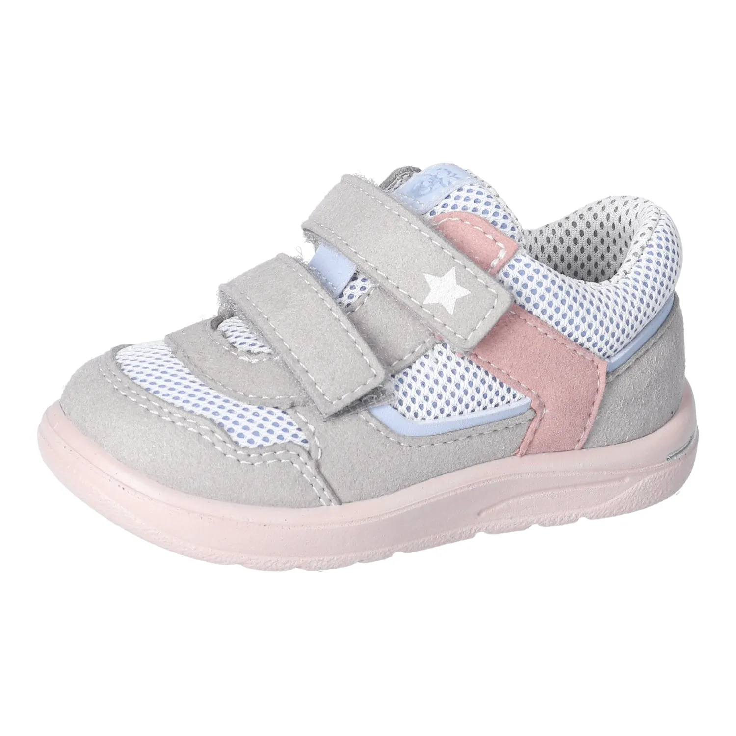 Ricosta: Elli Double Velcro Girls Trainer - Pink