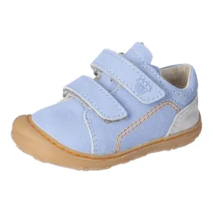 Ricosta: Tommy Double Velcro Trainers - Blue / Frost
