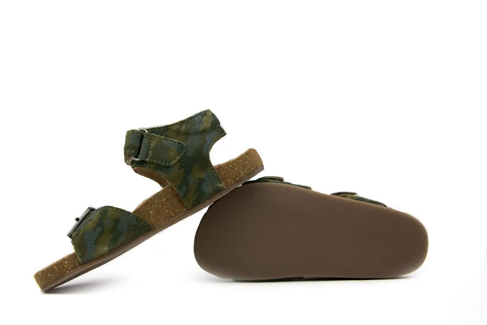 Shoesme: Sandals - Camo Green
